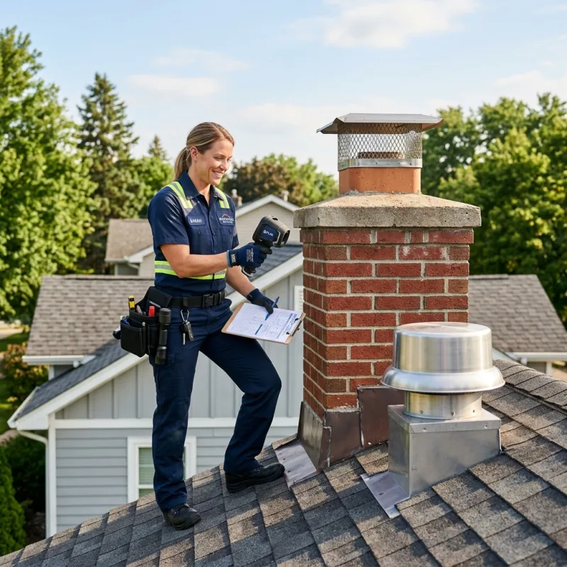 Technician removing a deceased bird from an indoor space in Spotswood